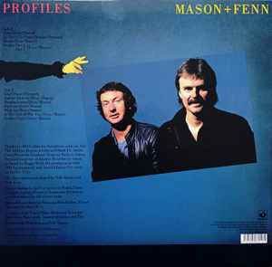 Image of Back Cover of 5045211S: LP - MASON + FENN, Profiles (Harvest; 0190295660161, Europe 2024 Reissue, Pink Floyd and 10CC) Opened Instore, Still In Shrinkwrap  EX/EX