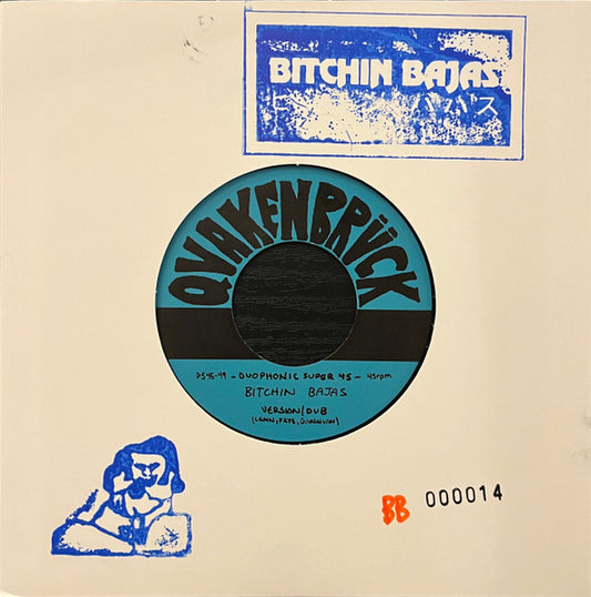 Image of Front Cover of 7" - VG+/VG+ - BITCHIN BAJAS, Quakenbr ck (Duophonic Super 45s ; DS45-49, US 2022, Hand Stamped And Numbered Sleeve, Limited Edition of 607), ,  - 5025317E