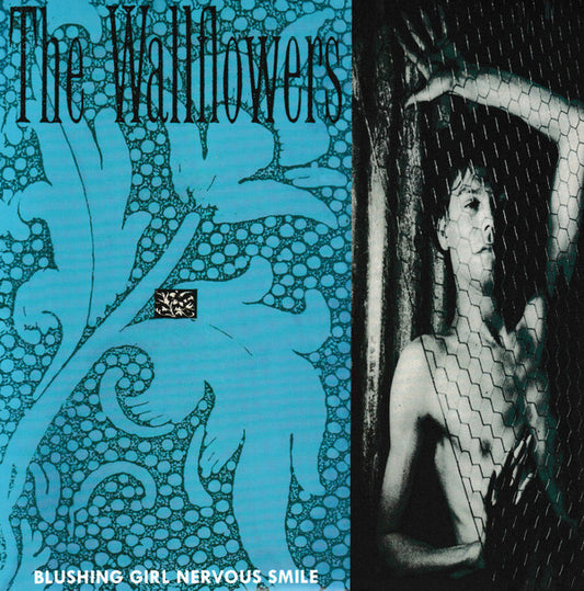 Image of Front Cover of 5025316E: 7" EP - THE WALLFLOWERS, Blushing Girl Nervous Smile (Optic Nerve Recordings ; ON12, UK 2019 Reissue, Picture Sleeve, Poster & Postcard, Blue/Black Split Vinyl) Looks Unplayed  EX/EX
