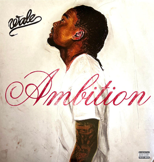 Image of Front Cover of 5045290S: 2xLP - WALE, Ambition (Atlantic; 725132-1 / 603497832033, Europe 2023, Gatefold, Stereo, Rose Red Vinyl)   EX/EX