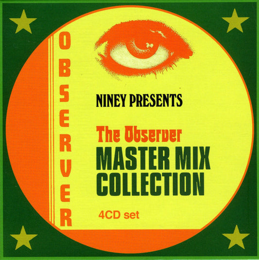 Image of Front Cover of 4xCD - VG+/VG+ - NINEY THE OBSERVER, The Observer Master Mix Collection (Doctor Bird; DB4CD142, UK 2024, Box Set, 4 Inners, Booklet), ,  - 5035202E