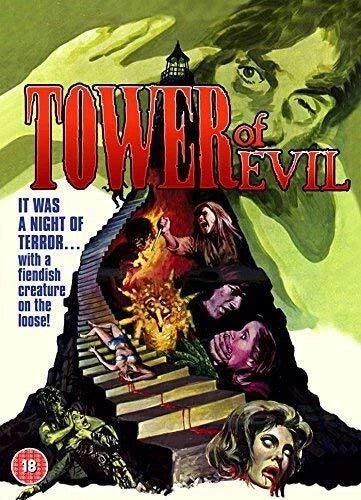 Image of Front Cover of 5035243E: DVD - JIM O'CONNOLLY, Tower Of Evil (OEG; ODNF475, Europe )   EX/EX