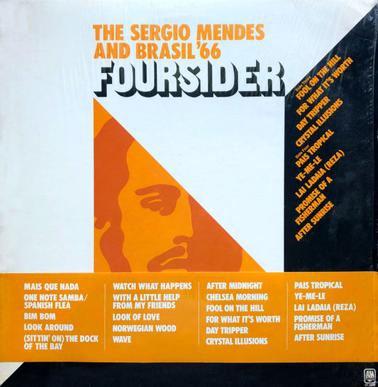 Image of Front Cover of 5025270E: 2xLP - SERGIO MENDES AND BRASIL '66, The Sergio Mendes And Brasil '66 Foursider (A&M Records; SP-3522, US 1974, 2 Company Inners)   VG/VG