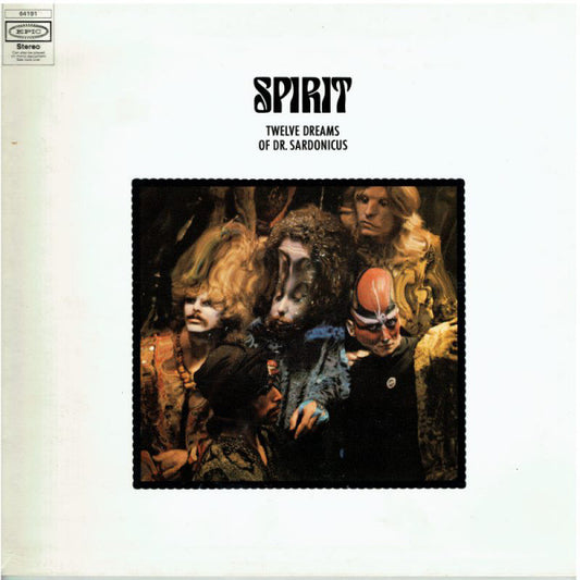 Image of Front Cover of 5025361E: LP - SPIRIT, Twelve Dreams Of Dr. Sardonicus (Epic; 64191, UK , Gatefold - Outside Loading, "Sweet Worm" label misprint, Boxed Epic logo) Some staining to covers  G+/G+
