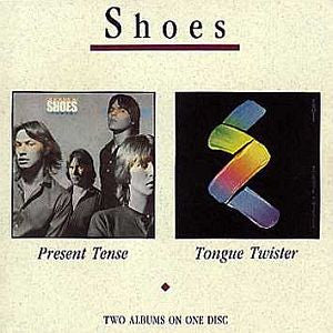 Image of Front Cover of CD - VG+/VG+ - SHOES, Present Tense/Tongue Twister (Black Vinyl Records; BV19888, US 2005), ,  - 5035264E