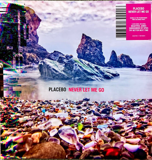 Image of Front Cover of 5015342C: 2xLP - PLACEBO, Never Let Me Go (So Recordings; SOAKLPP263, Worldwide 2022, Gatefold, Insert, Pink Transparent Vinyl) SEALED  EX/M