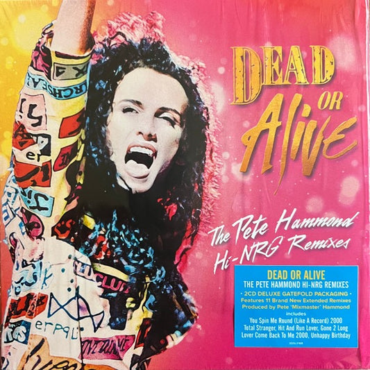 Image of Front Cover of 2xCD - M/M - DEAD OR ALIVE, The Pete Hammond Hi-NRG Remixes (Edsel Records ; EDSL0168, Worldwide 2024, 7" Gatefold  Sleeve In Stickered Shrinkwrap), SEALED,  - 5015437C