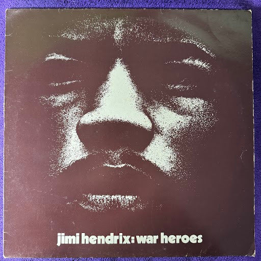 Image of Front Cover of 5015451C: LP - JIMI HENDRIX, War Heroes (Polydor; SPELP 4, UK 1983 Reissue, Alternate Cover Art, Made in England)   VG/VG