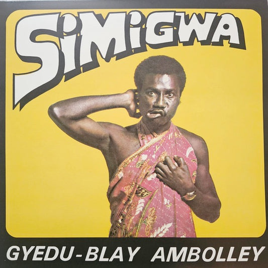 Image of Front Cover of LP - NEW/NEW - GYEDU BLAY AMBOLLEY, Simigwa (Strut; STRUT472LP, Germany 2025 Reissue, Insert), ,  - 5015484C