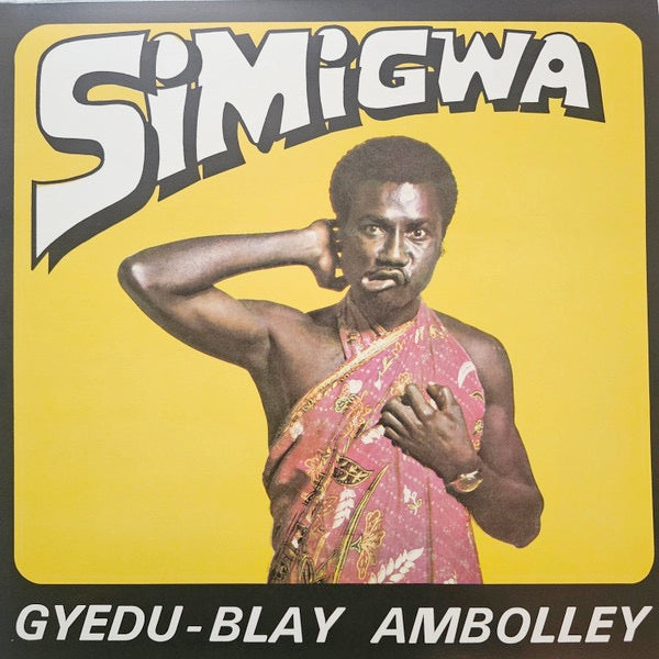 Image of Front Cover of LP - NEW/NEW - GYEDU BLAY AMBOLLEY, Simigwa (Strut; STRUT472LP, Germany 2025 Reissue, Insert), ,  - 5015484C