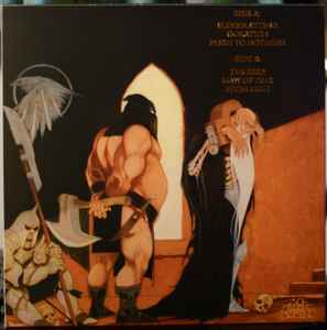 Image of Back Cover of LP - VG+/EX - KHEMMIS, Desolation (20 Buck Spin; SPIN100, US 2019, Embossed Sleeve, Booklet, Clear/Orange with White Spatter, Limited Edition (200)), ,  - 2626242E