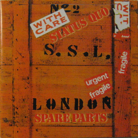 Image of Front Cover of 5055160S: 2xCD - STATUS QUO, Spare Parts (Castle Music; CMEDD 717, UK 2003 Reissue, Slipcase With Hype Sticker)   VG+/VG+