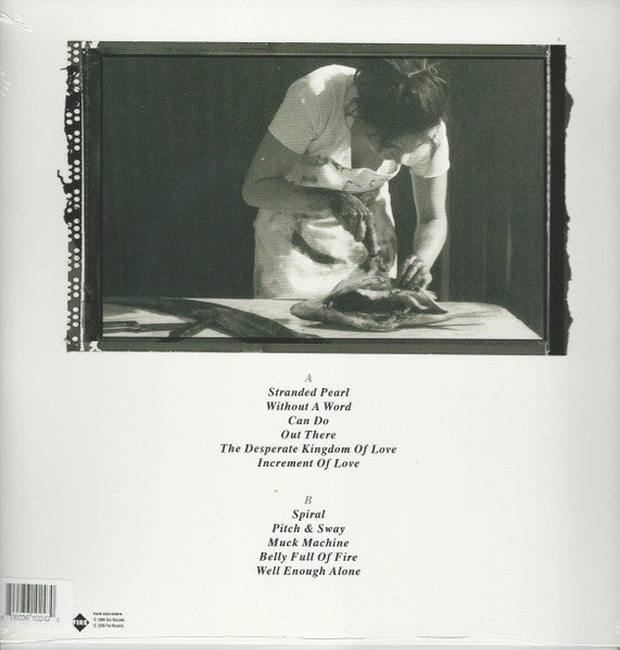 Image of Back Cover of 12" - VG+/VG - GIANT SAND, *proVISIONS* (Fire Records; FAME024LP, UK 2018 reissue, Inner, Postcard, White Vinyl, Ltd Edition (1000)), ,  - 5025448E
