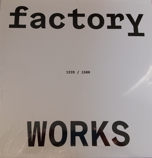 Image of Front Cover of 5025166E: LP - NABIHAH IQBAL AND NEVILLE GABIE, Factory Works (Factory International; MIF001, UK 2023, Unique Numbered Peter Saville Sleeve , Booklet & Inner)   VG+/VG+