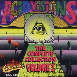 Image of Front Cover of 5055022S: 3xCD - VARIOUS, Acid Visions: The Complete Collection, Vol. 2 (Collectables; COL-CD-8810, US 1993, Box Set)   VG+/EX