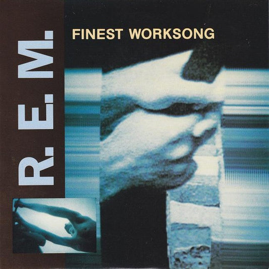 Image of Front Cover of 7" - VG+/VG+ - R.E.M., Finest Worksong / Time After Time Etc. (I.R.S. Records (Paper Labels); IRM 161, UK 1988, Picture Sleeve), Strong VG+,  - 5025472E