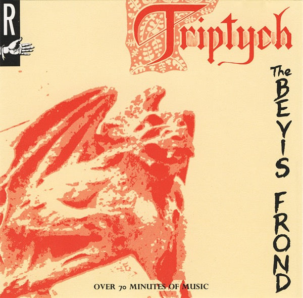 Image of Front Cover of CD - VG+/VG+ - THE BEVIS FROND, Triptych (Reckless Records; CD RECK 15, UK 1988), Promo sticker on case.,  - 5115050C