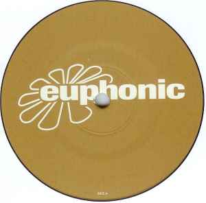Image of Back Cover of 5115083C: 12" - RONSKI SPEED & SEBASTIAN SAND, Sole Survivor (euphonic; euphonic55.3, Germany 2005, Die Cut Company Sleeve) Large tear in hole of die cut company sleeve. Disc has light hairlines and more significant storage marks.  G+/G+