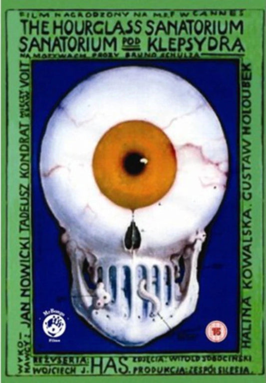 Image of Front Cover of 5135062E: DVD - WOJCIECH JERZY HAS, The Hourglass Sanatorium (Mr Bongo films; MRBDVD014, Europe , All Regions DVD)   VG+/VG+
