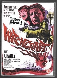 Image of Front Cover of 5135067E: DVD - LON CHANEY, Witchcraft (20thCentury Fox; SBF553, UK )   VG+/VG+