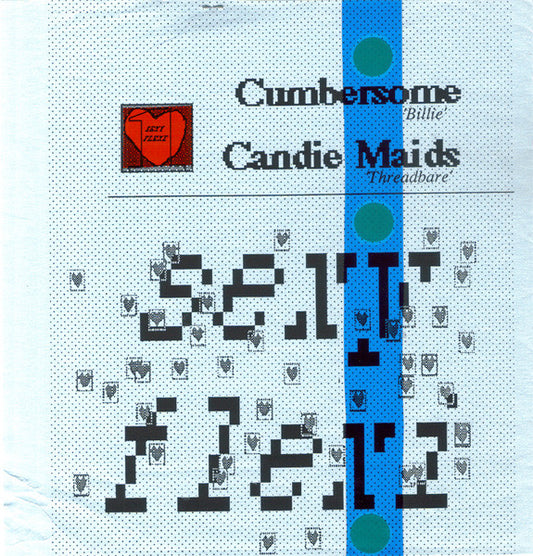 Image of Front Cover of 7" - VG/VG - CUMBERSOME / CANDIE MAIDS, Sexy Flexi (Sexy Flexi ; none, UK 1987, Fold Over Sleeve, No Magazine, One Sided Flexidisc, No Coloured Tape On Sleeve), Disc Creased But Plays Through,  - 5125109E