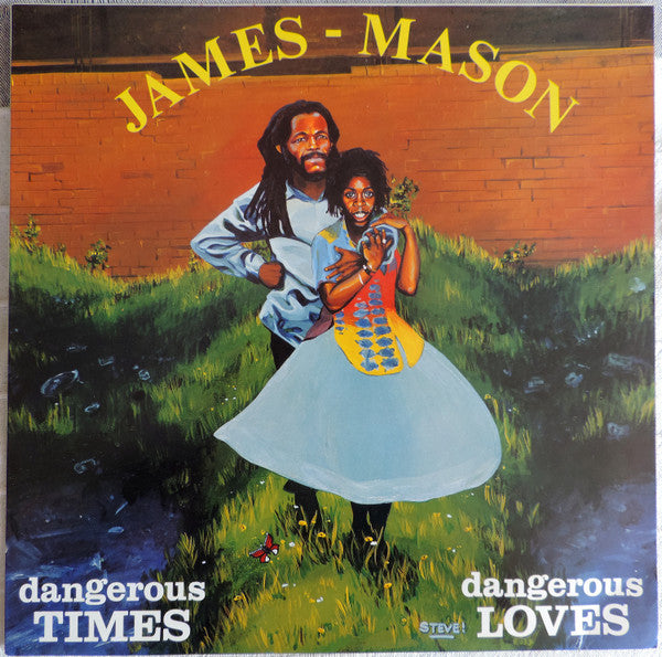 Image of Front Cover of LP - VG/VG - NOBBY JAMES / AL ALPHANSO MASON, Dangerous Times / Dangerous Loves (L.A. Records; LALP-2, UK 1990), ,  - 5145103S
