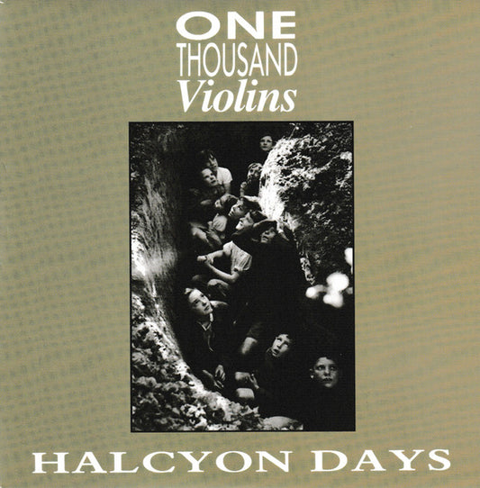 Image of Front Cover of 7" - EX/EX - ONE THOUSAND VIOLINS, Halcyon Days (Optic Nerve Recordings ; ON10, UK 2019 Reissue, Picture Sleeve, Poster & Postcard, Blue Swirl Vinyl), ,  - 5125223E