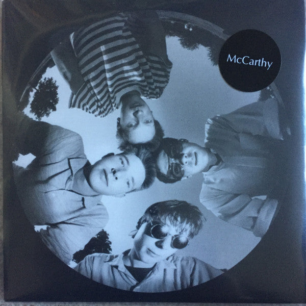 Image of Front Cover of 5125222E: 7" - MCCARTHY, Red Sleeping Beauty / From The Damned (Optic Nerve Recordings; ON9, UK 2019 Reissue, Picture Sleeve, Poster & Postcard, Red Vinyl, Pre-Stereolab)   EX/EX