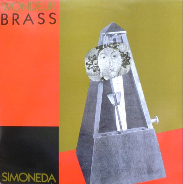 Image of Front Cover of 5115304C: LP - WONDEUR BRASS, Simoneda, Reine Des Esclaves (Ambiances Magn�tiques; AM 012, Canada 1987, 2 Inserts) Sleeve still in shrink. A few superficial marks to disc.  VG/VG