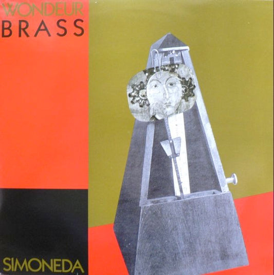 Image of Front Cover of 5115304C: LP - WONDEUR BRASS, Simoneda, Reine Des Esclaves (Ambiances Magn�tiques; AM 012, Canada 1987, 2 Inserts) Sleeve still in shrink. A few superficial marks to disc.  VG/VG