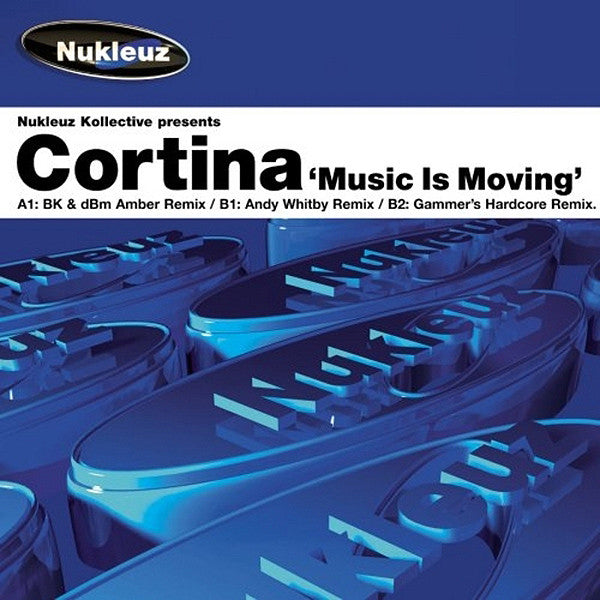 Image of Front Cover of 5115301C: 12" - NUKLEUZ KOLLECTIVE PRESENTS CORTINA, Music Is Moving (Nukleuz; 0686PNUK, UK 2005, Picture Sleeve)   VG/VG