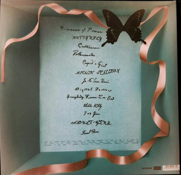Image of Back Cover of LP - NEW/NEW - MARINA, Princess Of Power (Queenie Records; 964156201, Europe 2025, Gatefold, Diamond Clear Vinyl, Limited edition of 1000), ,  - 5135184E
