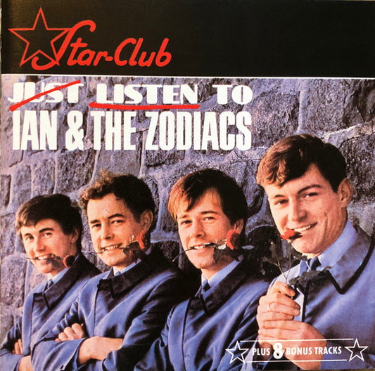Image of Front Cover of CD - VG+/VG+ - IAN & THE ZODIACS, Just Listen To Ian & The Zodiacs (Repertoire Records; IMS 7007, Germany 1994, Jewel Case, Booklet), ,  - 5135234E