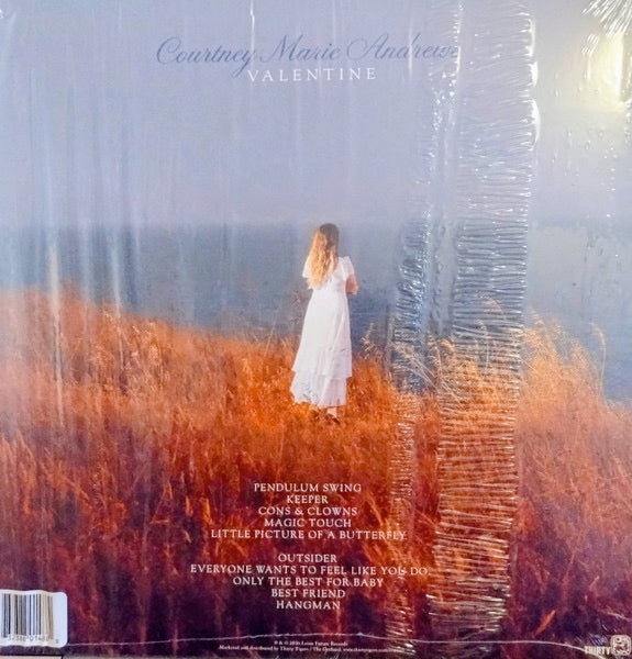Image of Back Cover of LP - NEW/NEW - COURTNEY MARIE ANDREWS, Valentine (Loose Future; LFR0001EXC, Europe 2026, Gatefold, Indies Exclusive Gold Vinyl), ,  - 0956233S