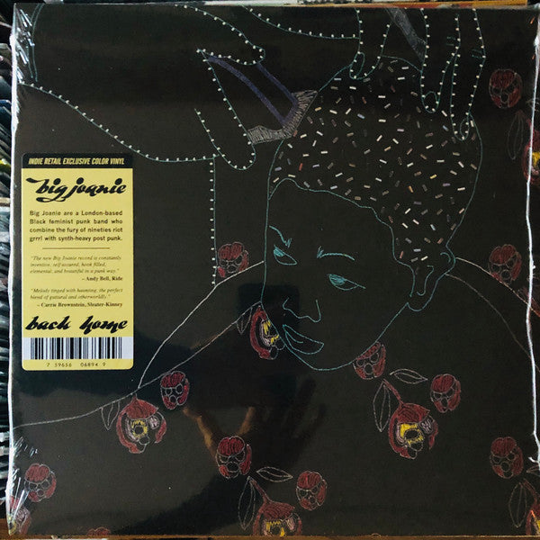 Image of Front Cover of LP - EX/EX - BIG JOANIE, Back Home (Kill Rock Stars; KRS689, US 2022, Inner, Limited Blue Seafoam Wave Vinyl), Still in hype stickered shrinkwrap.,  - 5115407C