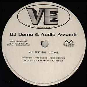 Image of Label Cover of 5115420C: 12" - DJ DEMO & AUDIO ASSAULT, Magic Touch / Must Be Love (Vital Element Recordings; VE002, UK 1997, Picture Sleeve) Light marks and some faint hairlines. Ringwear and minor creasing to sleeve.  /VG