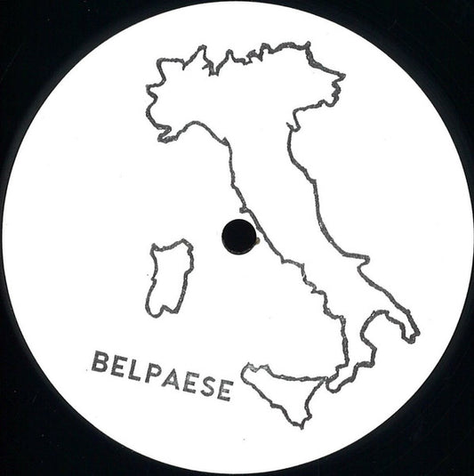 Image of Front Cover of 5125332E: 12" - BELPAESE, Belpaese 001 (Belpaese ; BELP001, Italy 2018, Plain Sleeve)   /VG+