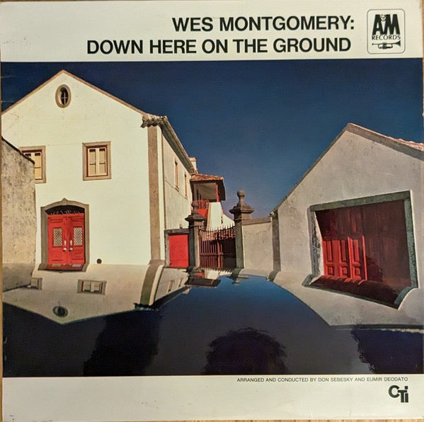 Image of Front Cover of LP - VG/VG - WES MONTGOMERY, Down Here On The Ground (A&M; AMLS 3006, UK 1968, Flipback Sleeve), Some wear along sleeve opening; light scuffs and mottling,  - 3916376C