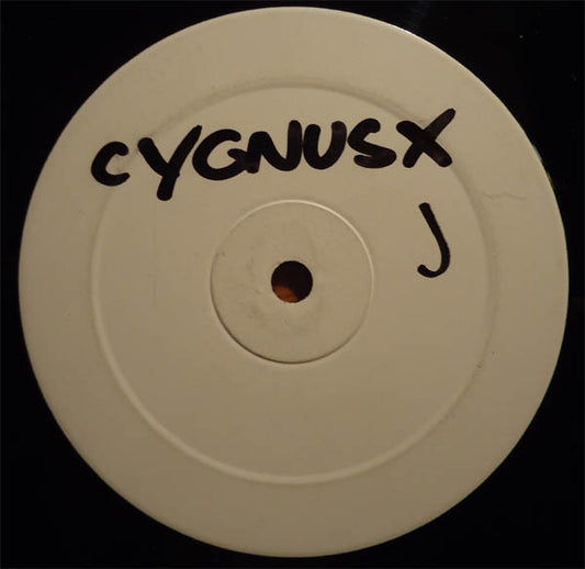Image of Front Cover of 5245027S: 12" - CYGNUS X, The Orange Theme (ID&T; 7001895, Netherlands 1998, White Label, Single Sided ) WOL. Sticker of Bart Simpson on label. Some marks and slight surface noise throughout. Looks worse than it sounds, strong G.  /G