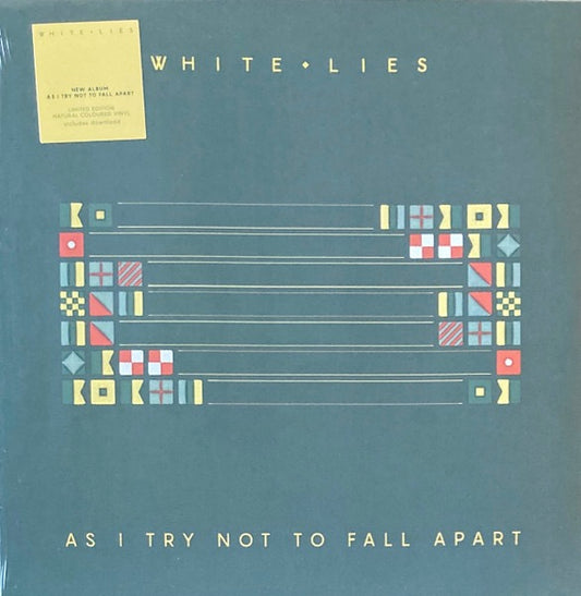 Image of Front Cover of 5245007S: LP - WHITE LIES, As I Try Not To Fall Apart ([pias] ; PIASR5100LPX, Europe 2022, Inner, Clear Vinyl)   VG+/VG+
