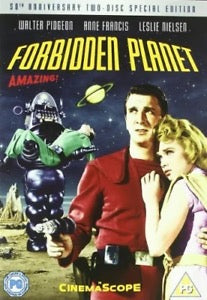 Image of Front Cover of 2xDVD - VG+/VG - HERMAN HOFFMAN, Forbidden Planet: 50th Anniversary (Warner Brothers ; Z166912, Europe ), One disc has small marks,  - 5235054E