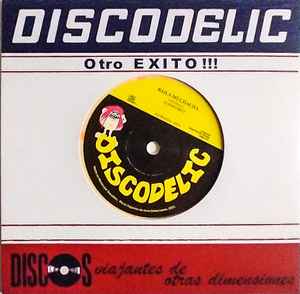 Image of Back Cover of 7" - EX/EX - WILSON BOYS / ALMAFUERTE, Funky Bocas / Baila Muchacha (Discodelic; DSCBOX01-1, US 2023, Die Cut Company Sleeve, Red marble coloured vinyl), Still in shrinkwrap (opened).,  - 5225039E