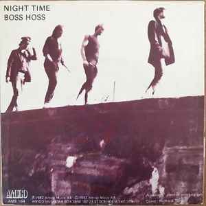 Image of Back Cover of 7" - VG+/VG+ - THE NOMADS, Night Time (Amigo; AMS 164, Sweden 1982, Purple Sleeve), ,  - 5215121C