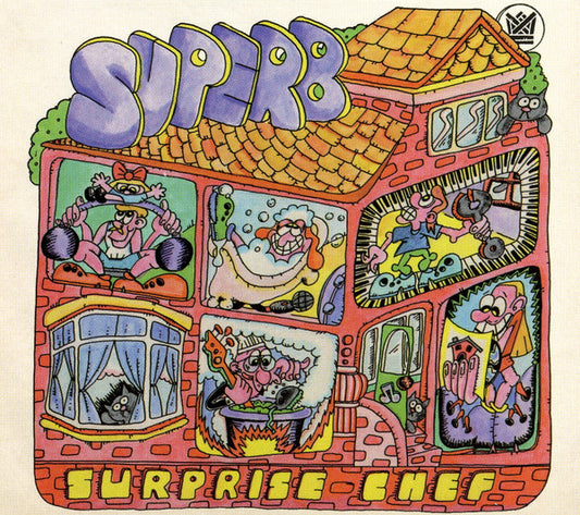 Image of Front Cover of CD - M/M - SURPRISE CHEF, Superb (Big Crown Records; BC183-CD, USA & Europe 2025, Digipak), ,  - 5235019E