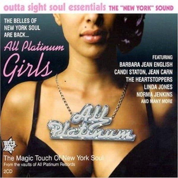 Image of Front Cover of 2xCD - VG+/VG+ - VARIOUS, All Platinum Girls: The Belles Of New York Are Back (Castle Music; CMEDD1478, UK 2007, Card Slipcase with Jewel Case inside), ,  - 3716362C