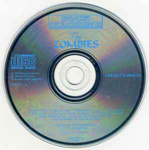 Image of Label Cover of CD - VG+/EX - THE ZOMBIES, Odessey & Oracle (Rock Machine ; MACD 6, UK 1986), ,  - 0156070S