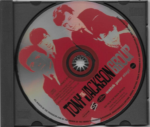 Image of Label Cover of CD - EX/EX - THE TONY JACKSON GROUP, Watch Your Step! (Castle Music; CMQCD 892, UK 2004), ,  - 3036184E