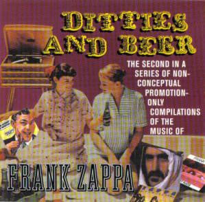 Image of Front Cover of CD - /VG+ - FRANK ZAPPA, Ditties And Beer (Rykodisc; ZAP 2, UK 1995, Jewel Case), ,  - 0116121C