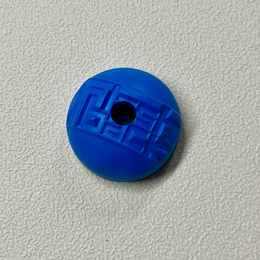 Image of Front Cover of Accessories - NEW/NEW - FLASHBACK ADAPTOR, 45RPM 7" Adaptor Blue Rectangular Logo (, UK 2025), , Individually crafted - 0136025E