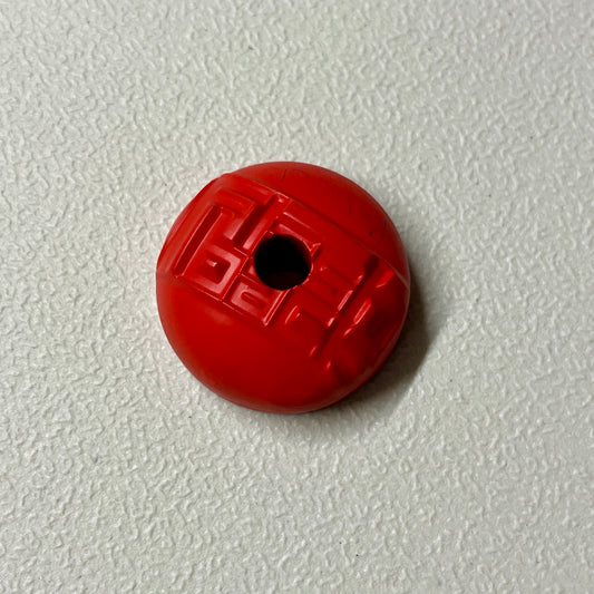 Image of Front Cover of Accessories - NEW/NEW - FLASHBACK ADAPTOR, 45RPM 7" Adaptor Red Rectangular Logo (, UK 2025), , Individually crafted - 0136028E